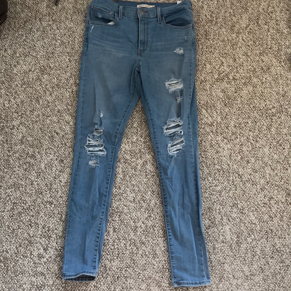 High rise skinny Levi’s